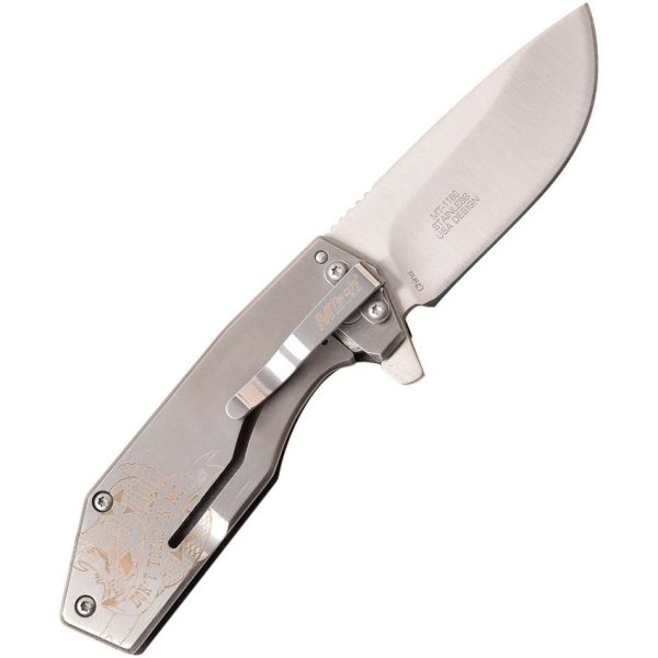MTech Framelock Don't Tread Mini - G10 Handle
