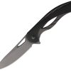 Mtech MT2013 Linerlock Folding Knife - Black Aluminum
