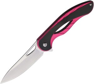 Mtech MT2013 Linerlock Folding Knife - Pink Aluminum