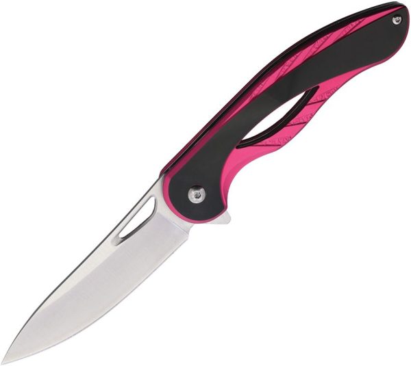 MT2013PK.jpg Mtech MT2013 Linerlock Folding Knife - Pink Aluminum