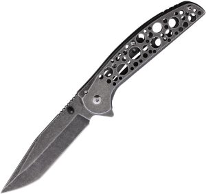 Mtech MT2015 Linerlock Tanto Knife - Stonewash