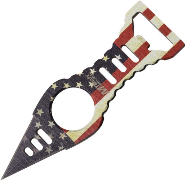 MTech MT2027F Neck Knife Flag - 3Cr13 Stainless