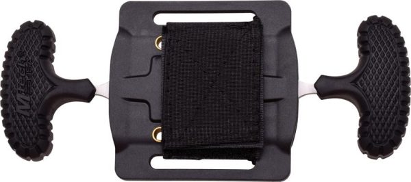 MTech Push Dagger 2-Piece Set Satin Double Edge