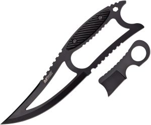 MTech Tactical Fixed Blade Set - Black Synthetic Handle