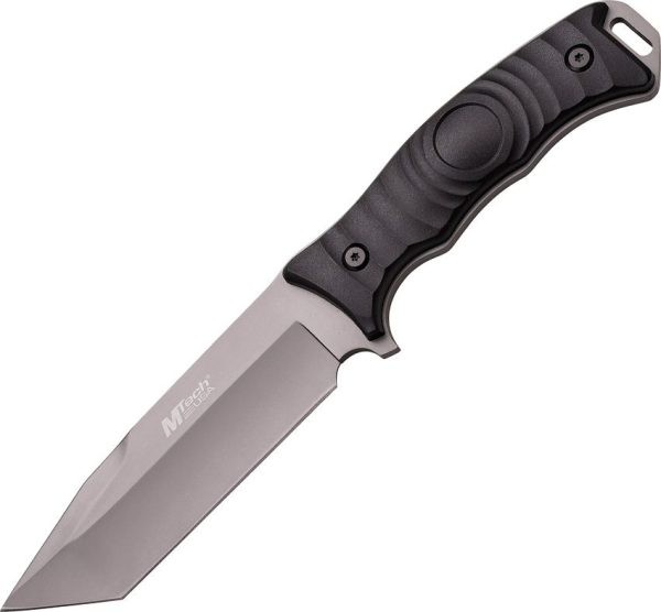 MTech Fixed Blade 5in Tanto Titanium Coat Stainless