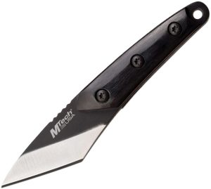 Mtech MT2093 Neck Knife - Black Wood Full Tang