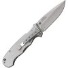 MTech Linerlock Rosewood Folding Knife - Stainless Handle
