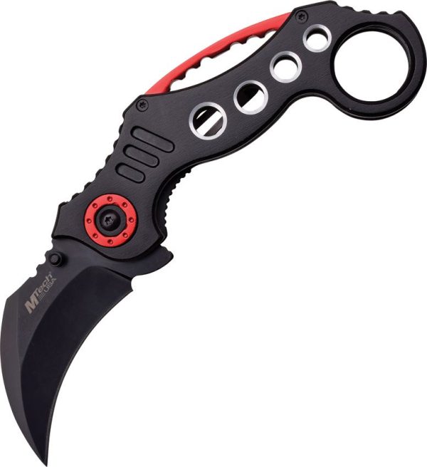 MTech Karambit Linerlock Black - Extended Tang Folder
