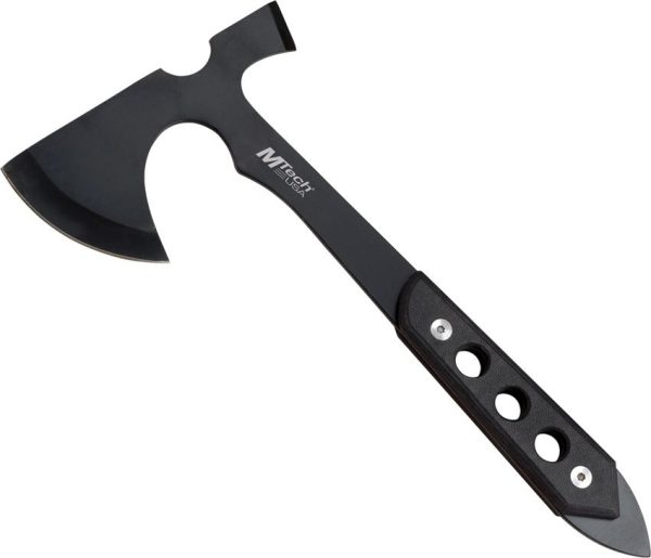 MTech Axe Black G10 Pry Bar Spike 440 Stainless