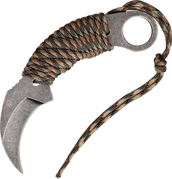 MTech Karambit - Stonewash 440 Paracord Handle