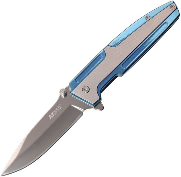 MTech Framelock A/O Blue Assisted Opening Knife