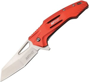 MTech Linerlock A/O Red Satin Blade