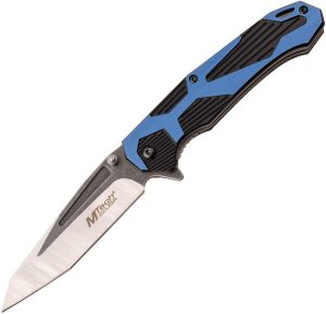 MTA1146BBK.jpg MTech Linerlock A/O Blue - Modified Tanto Blade