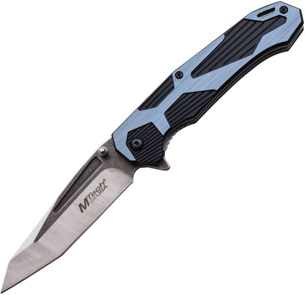 MTech Linerlock A/O Gray - Modified Tanto Blade