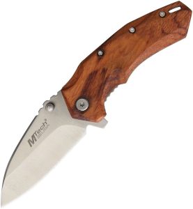 MTech Linerlock A/O Brown - Compact Assisted