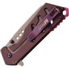 Mtech Framelock A/O Purple - Anodized Aluminum Handle