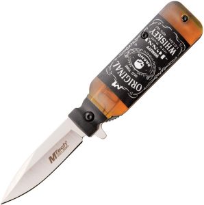 MTech Whiskey Linerlock Assisted Opening Knife