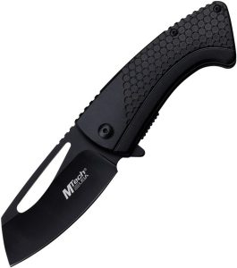 MTA1197BK.jpg Mtech Linerlock A/O Black - Wharncliffe Aluminum Handle