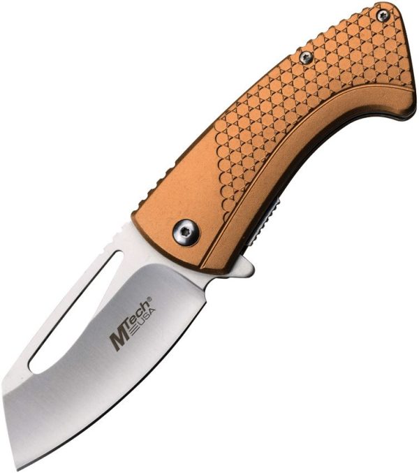 Mtech Linerlock A/O Bronze - Aluminum Handle Folding
