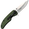 MTech Linerlock Green Aluminum Assisted Opening