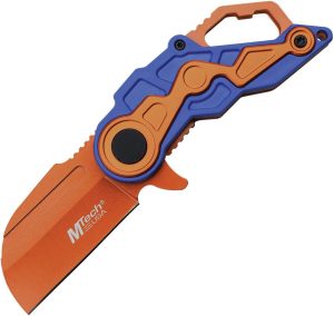 Mtech Linerlock A/O Orange - TiNi Coated Folding Knife