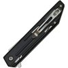 Mtech MTA1200 Linerlock Assisted Opening - Black Aluminum