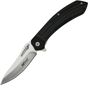Mtech MTA1201 Linerlock Assisted Opening - Black Aluminum