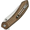Mtech MTA1201 Linerlock Assisted Opening - Tan Aluminum