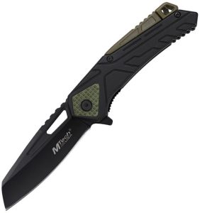 Mtech Linerlock A/O Sheepsfoot Green Fire Starter