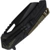Mtech Linerlock A/O Sheepsfoot Green Fire Starter