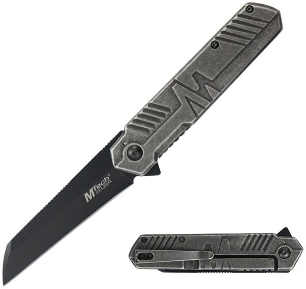 Mtech MTA2005BB Framelock Assisted - Black Stonewash