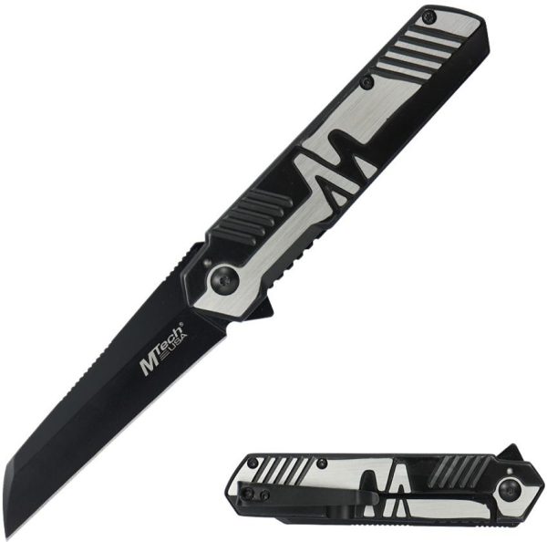 Mtech MTA2005BT Framelock Assisted - Black/Silver