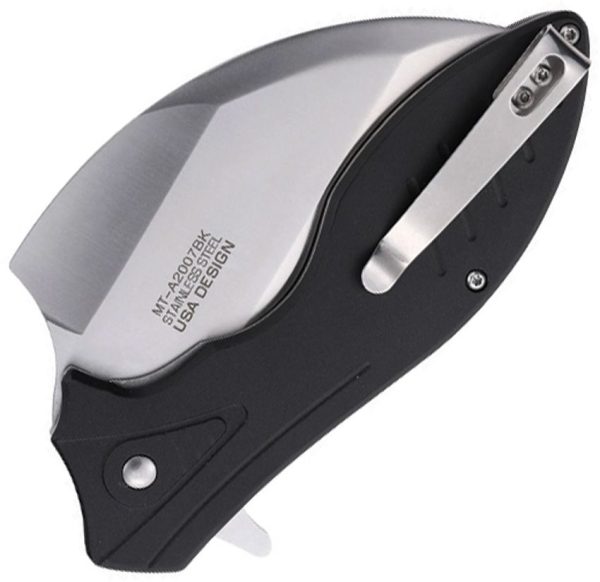 Mtech Linerlock A/O Assisted Opening Black Aluminum