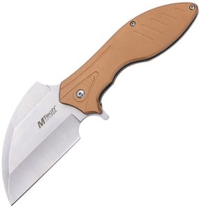 Mtech Linerlock A/O Assisted Opening Tan Aluminum