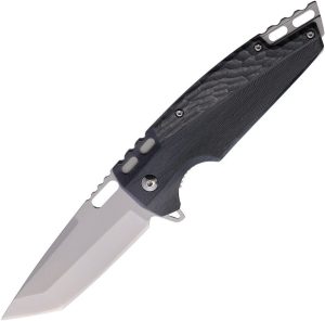 Mtech Linerlock A/O Assisted Tanto Black Stainless