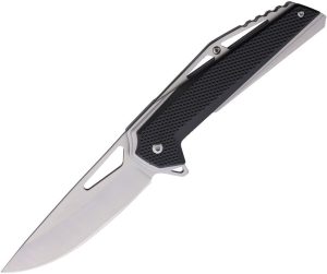 Mtech Linerlock A/O Black Nylon - 3.63 inches