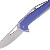 Mtech Linerlock A/O Blue Nylon - 3.63 inches