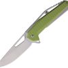 Mtech Linerlock A/O Green Nylon - 3.63 inches