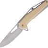 Mtech Linerlock A/O Tan Nylon - 3.63 inches