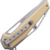 Mtech Linerlock A/O Tan Nylon - 3.63 inches