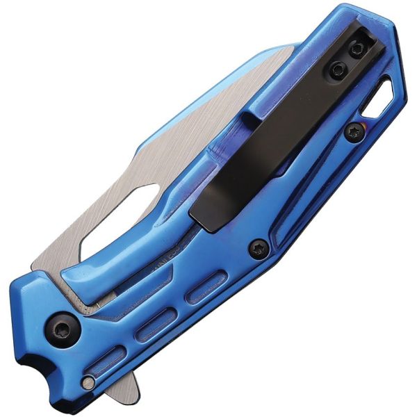 Mtech MTA2016BL Linerlock Assisted TiNi - Blue