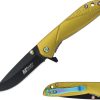 Mtech MTA2017GD Linerlock Assisted 3Cr13MoV - Gold