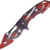 Mtech Flag Linerlock A/O Patriotic Folding Knife