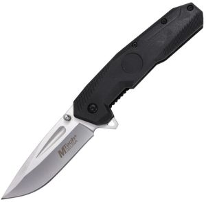Mtech Linerlock A/O Black Nylon Drop Point Knife