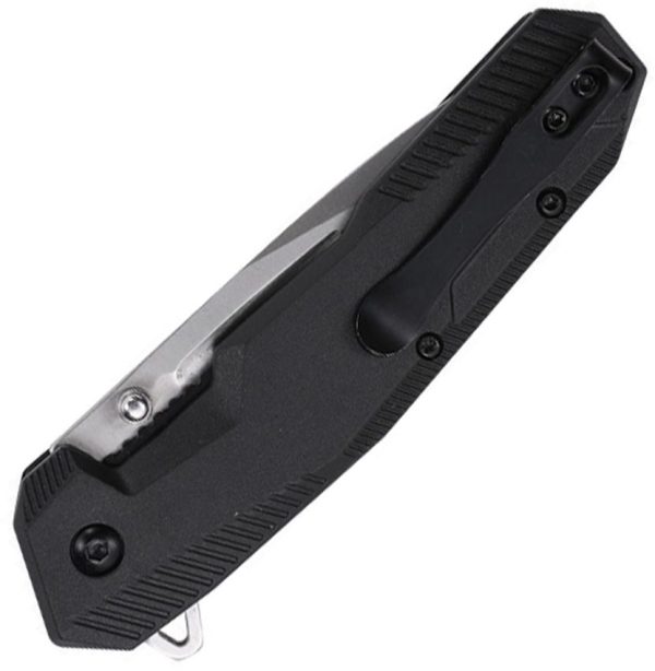 Mtech Linerlock A/O Black Nylon Drop Point Knife