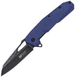 Mtech Linerlock A/O Blue Nylon Stonewash Knife
