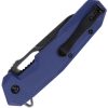 Mtech Linerlock A/O Blue Nylon Stonewash Knife