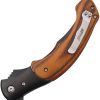 Mtech Linerlock A/O Wood Assisted Curved Blade