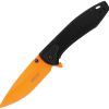 Mtech Framelock A/O Orange Electroplated Blade