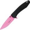 Mtech Framelock A/O Pink Electroplated Blade